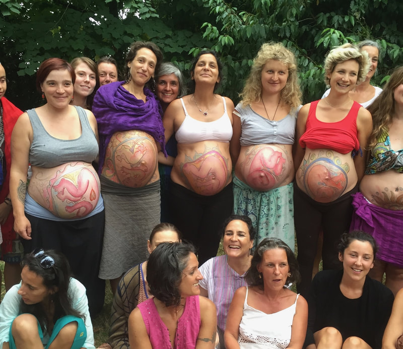 Natural Ultrasound created by Naoli Vinaver. Participants in Toulousse, France, 2016