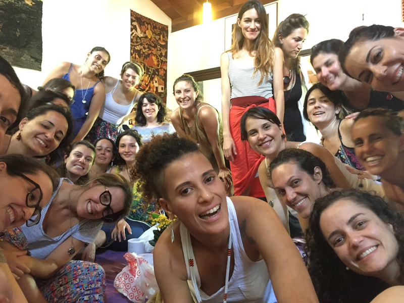 Special dynamics and experiences in workshop with Naoli Vinaver